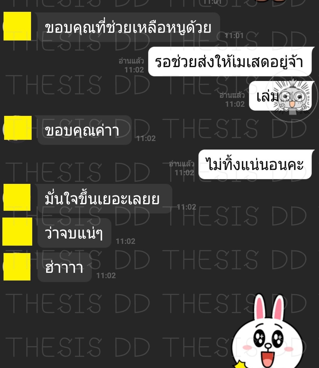 รีวิวจากลูกค้า THESIS DD ภาพที่ 12