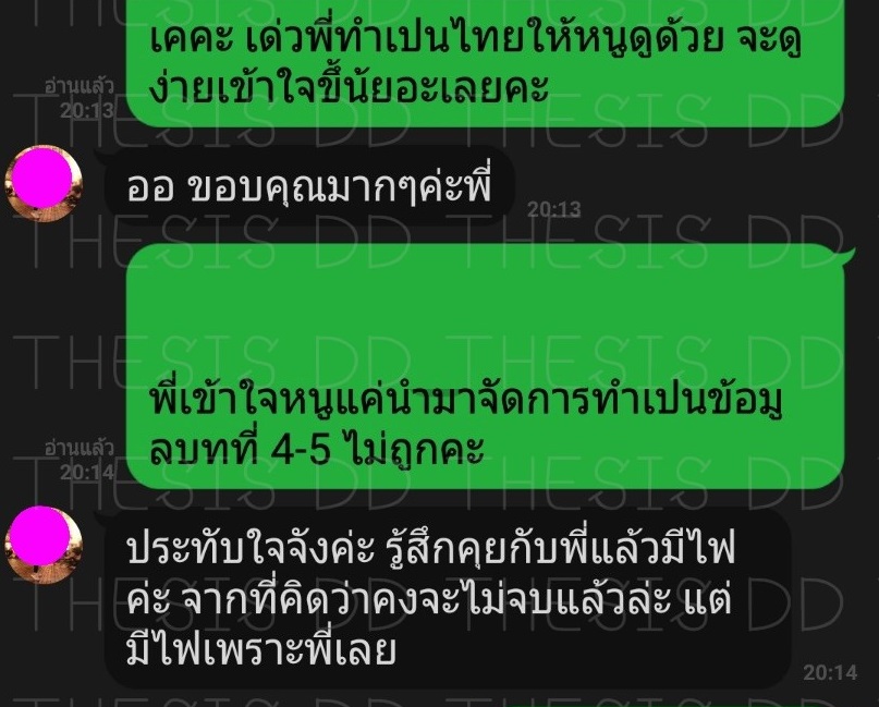 รีวิวจากลูกค้า THESIS DD ภาพที่ 25